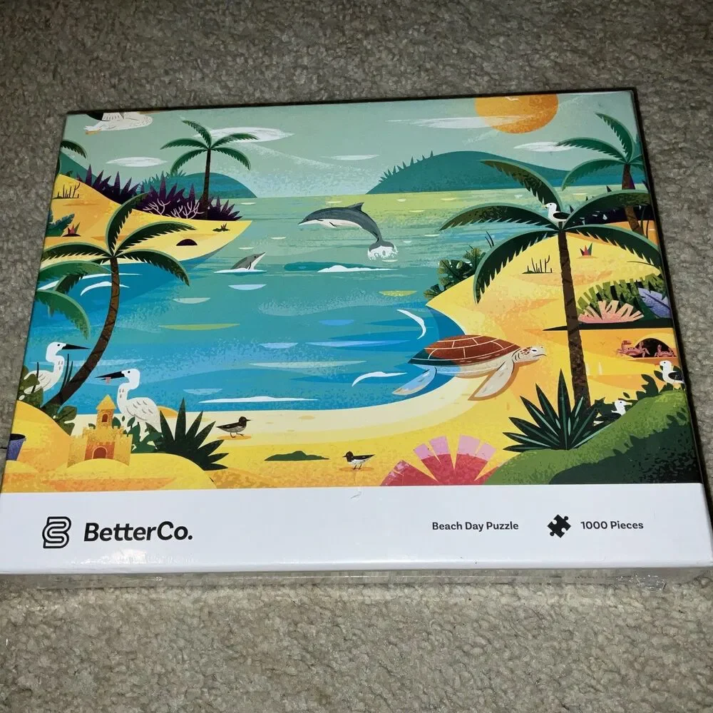 Beach Day Puzzle 1000 Pieces Jigsaw Puzzles 27.5
